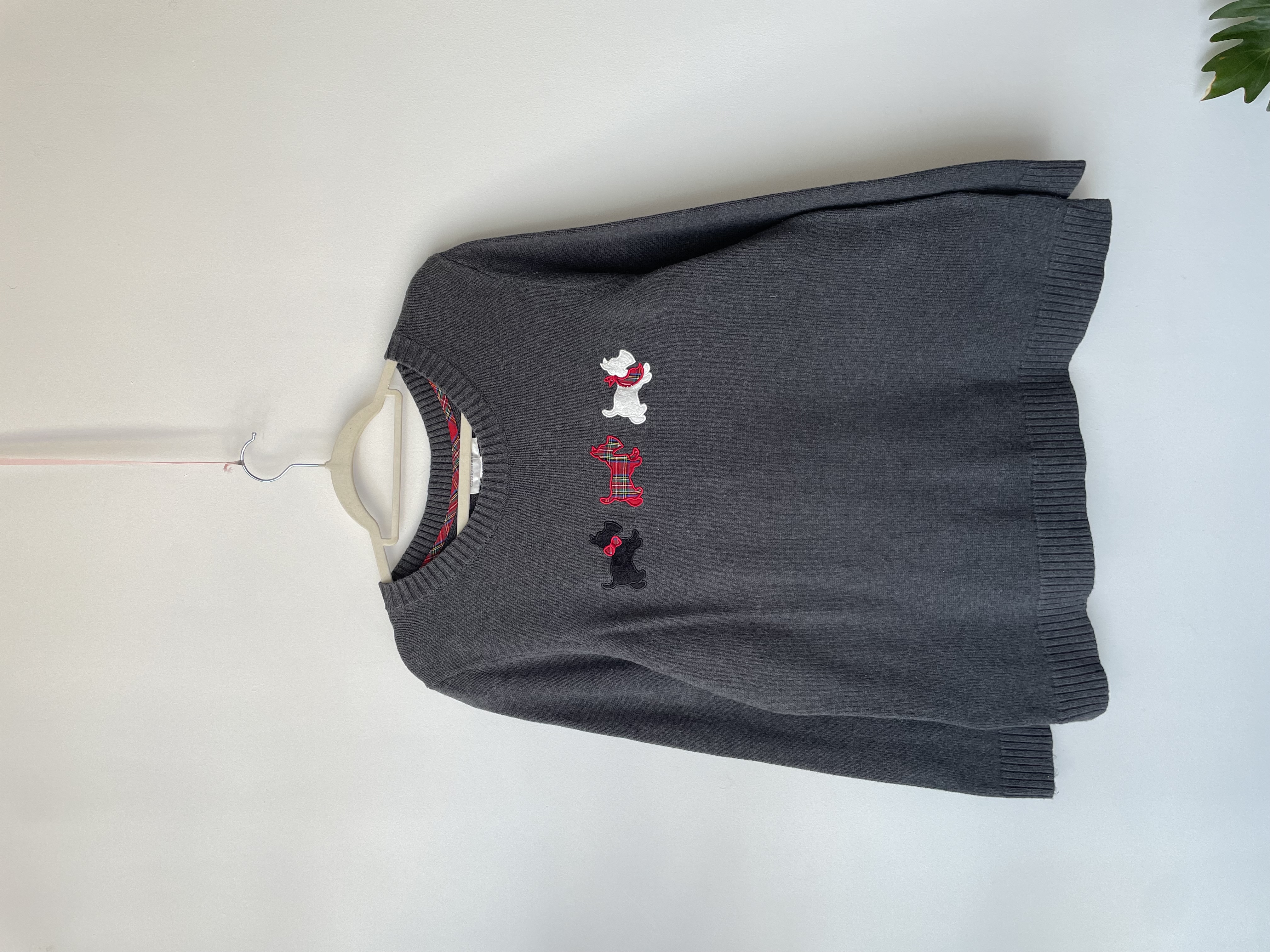 Sweater Terrier escocés. Talla: XL 1