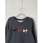 Sweater Terrier escocés. Talla: XL 2