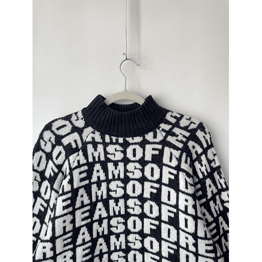 Sweater Dream Of. Talla: S oversized