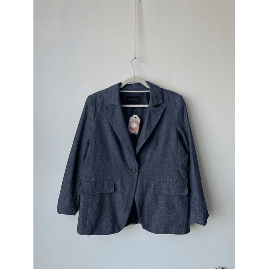 Blazer lino. Talla: 12 (M/L) 