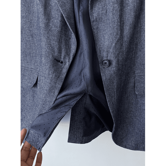 Blazer lino. Talla: 12 (M/L) 