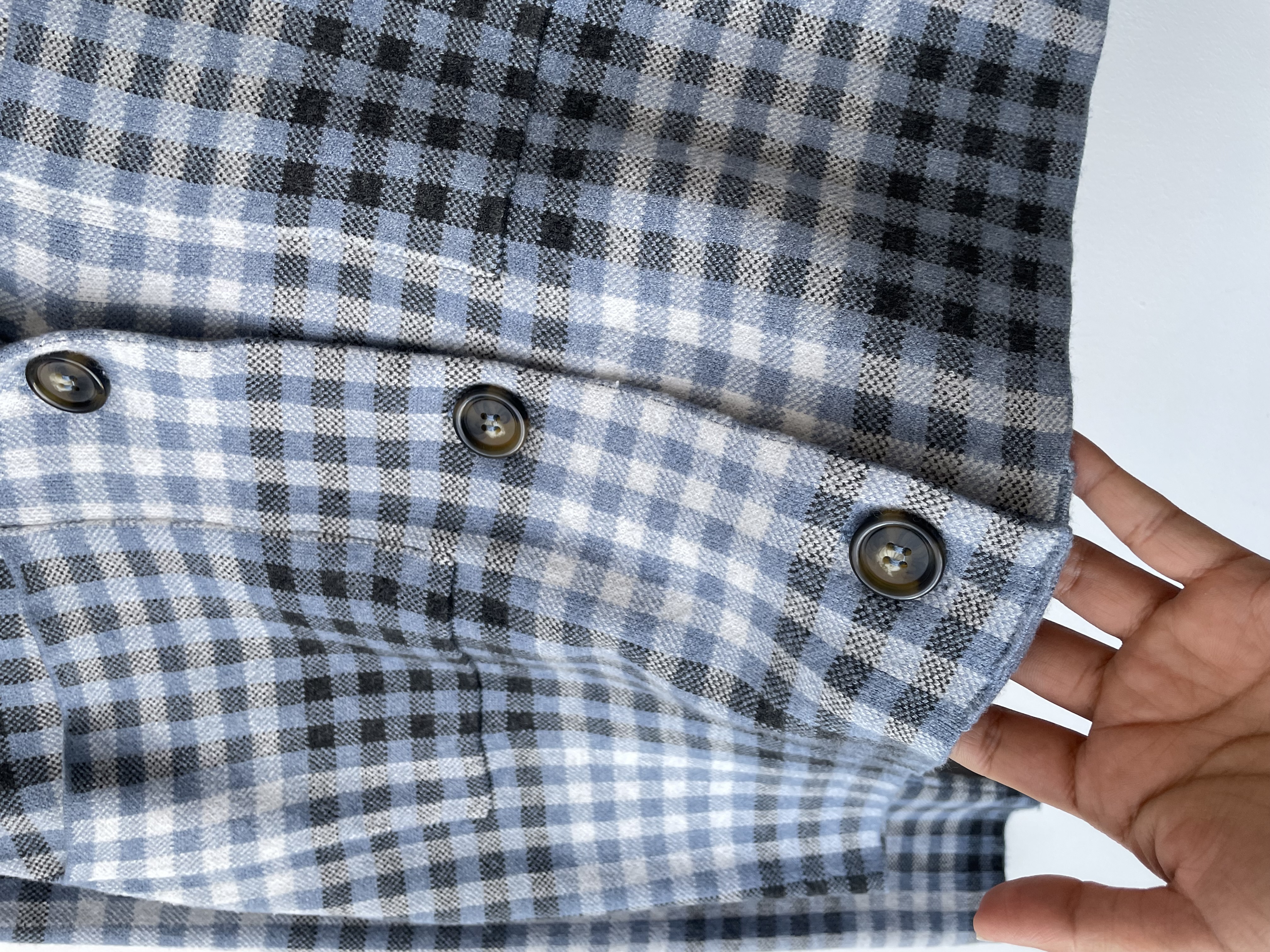 Sobrecamisa cuadrillé. Tala: XL chico (L) 4