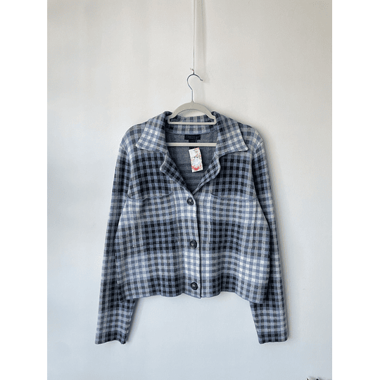 Sobrecamisa cuadrillé. Tala: XL chico (L)