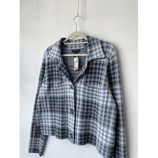 Sobrecamisa cuadrillé. Tala: XL chico (L)