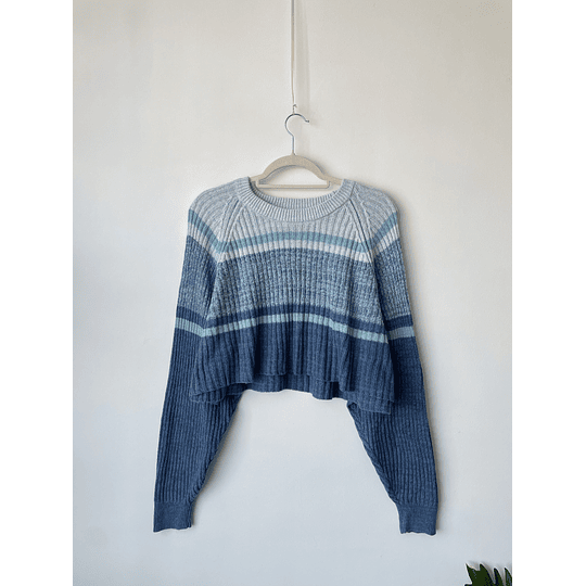 Sweater crop. Talla: M oversized