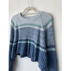 Sweater crop. Talla: M oversized 2