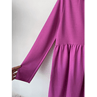 Vestido fucsia. Talla: L 4