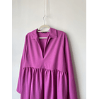Vestido fucsia. Talla: L 2