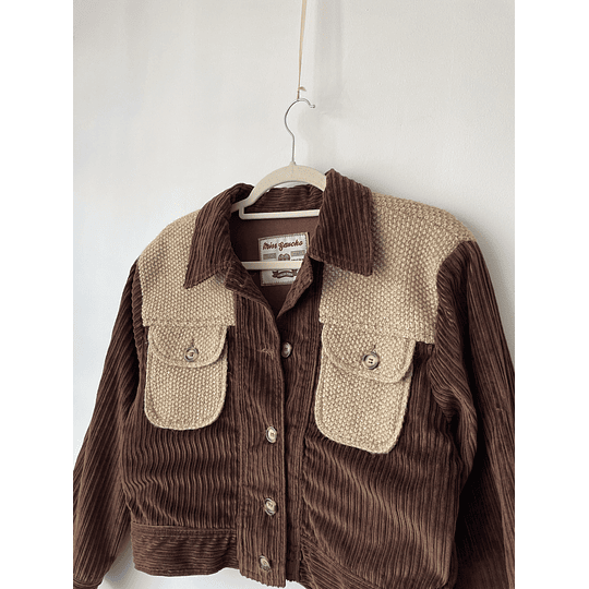 Chaqueta cotelé. Talla: S