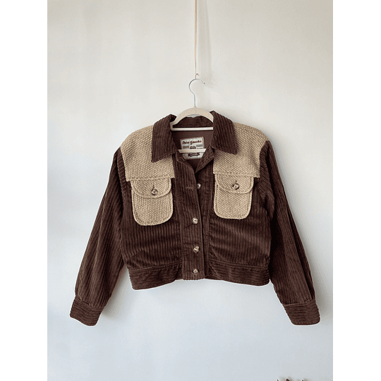 Chaqueta cotelé. Talla: S