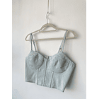Bra denim. Talla: L (m/l)  2