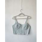 Bra denim. Talla: L (m/l)  1