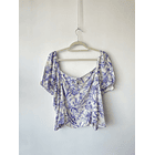 Blusa celeste. Talla: 2XL 1