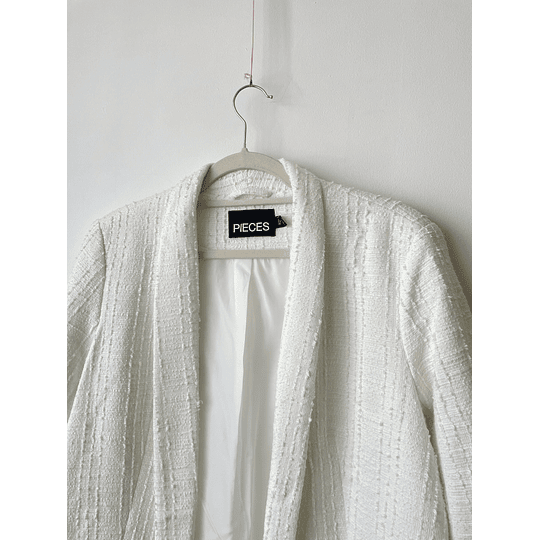 Blazer tweed. Talla: L