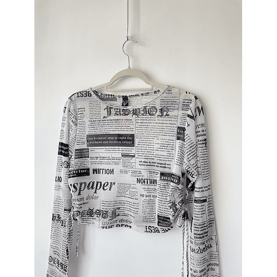 Transparencia. Talla: L