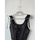 Corsé café. Talla: M chico (S/M) 2