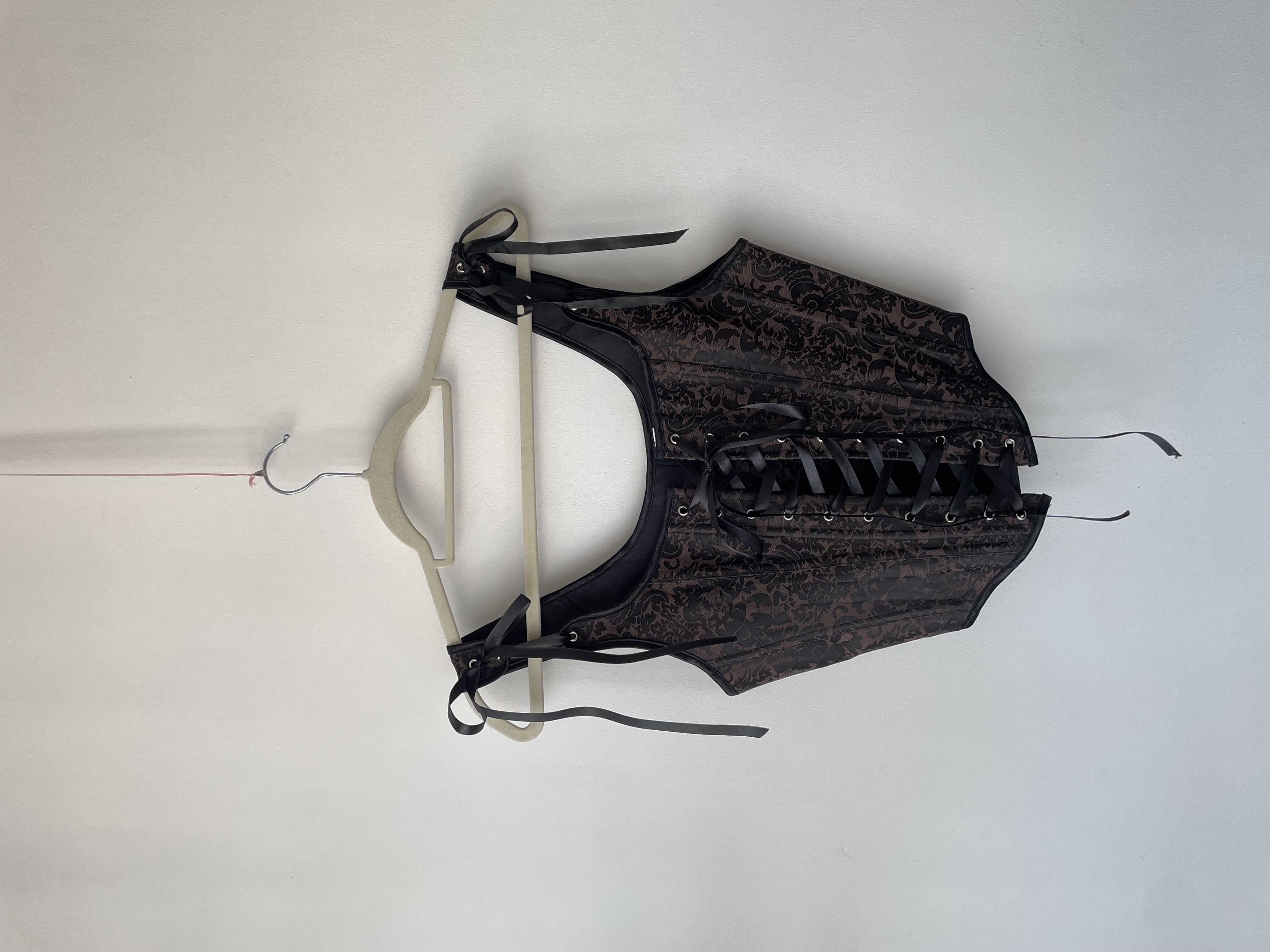 Corsé café. Talla: M chico (S/M) 1