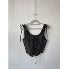 Corsé café. Talla: M chico (S/M) 1