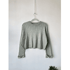 Sweater verde agua. Talla: XS oversized 1