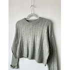 Sweater verde agua. Talla: XS oversized 2