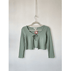 Tapado verde agua. Talla: S miña 1