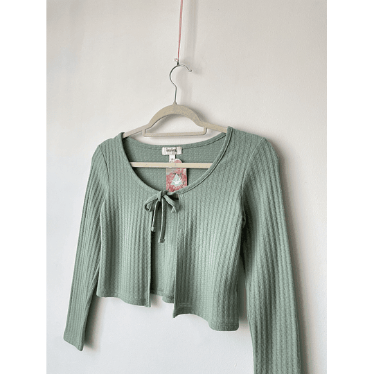 Tapado verde agua. Talla: S miña