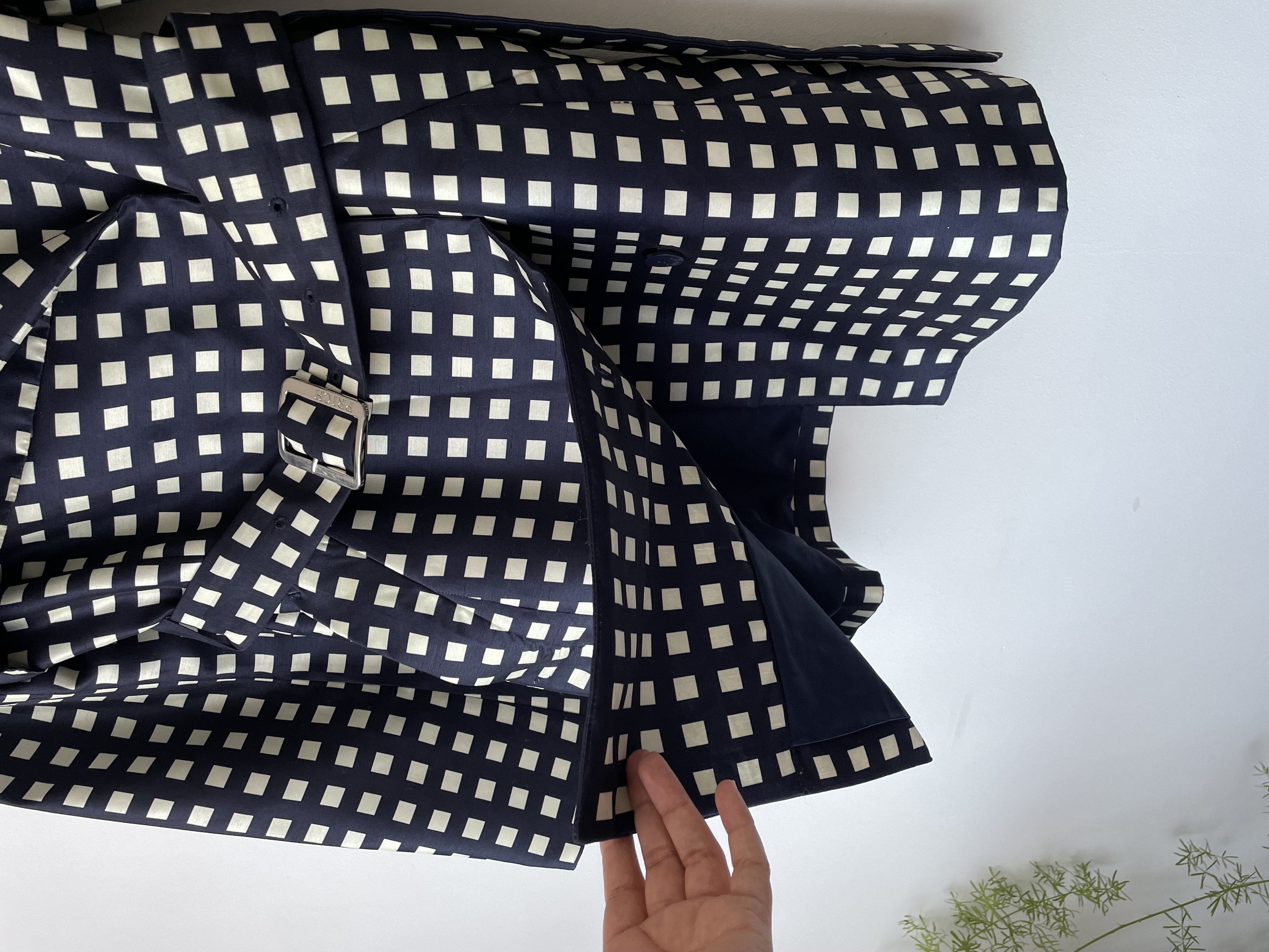 Trench cuadrados. Talla: M 7