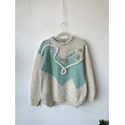 Sweater vintage. Talla: 40 holgado 1