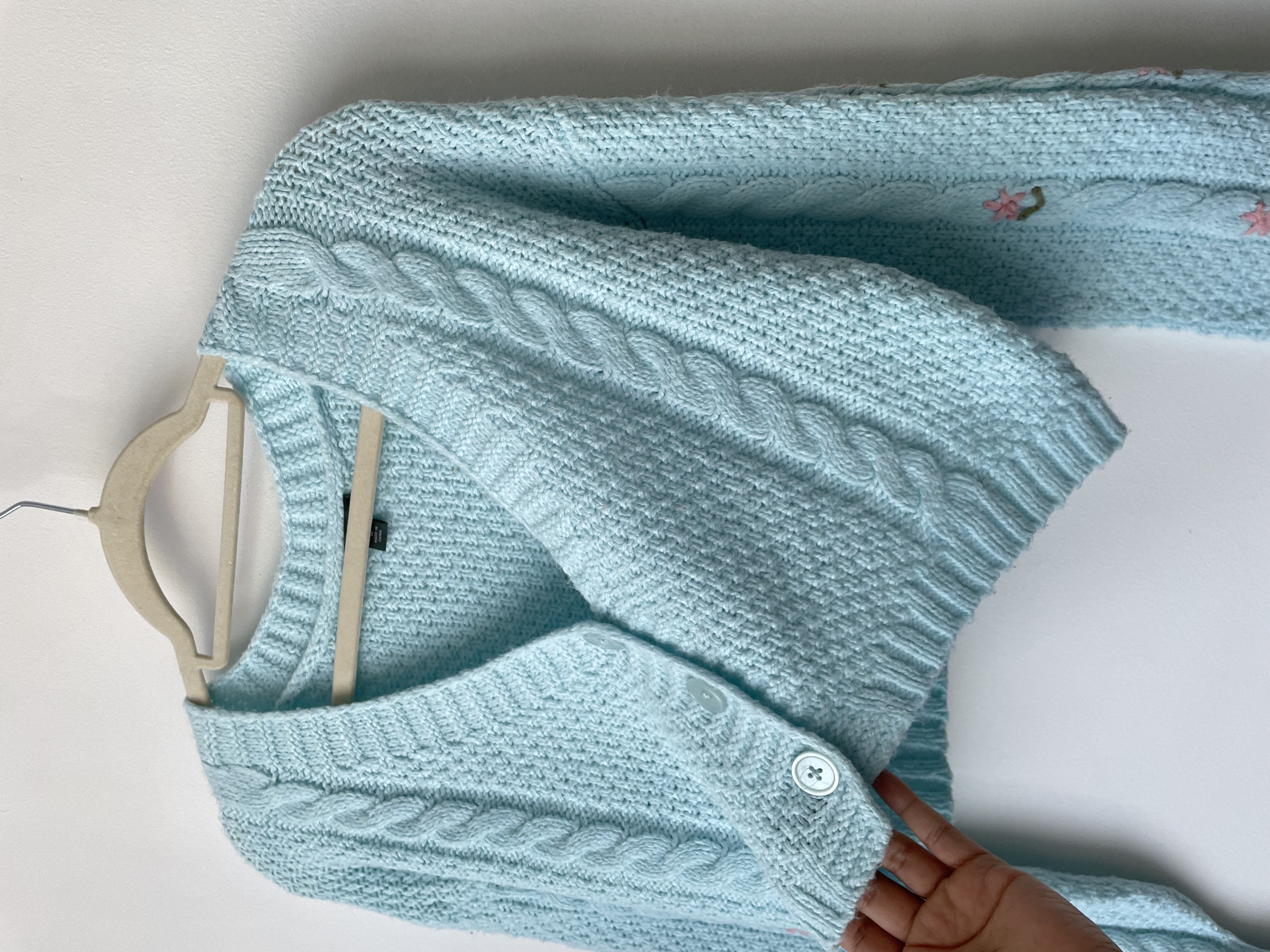 Cárdigan bordados. Talla: m 2