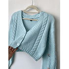 Cárdigan bordados. Talla: m 2