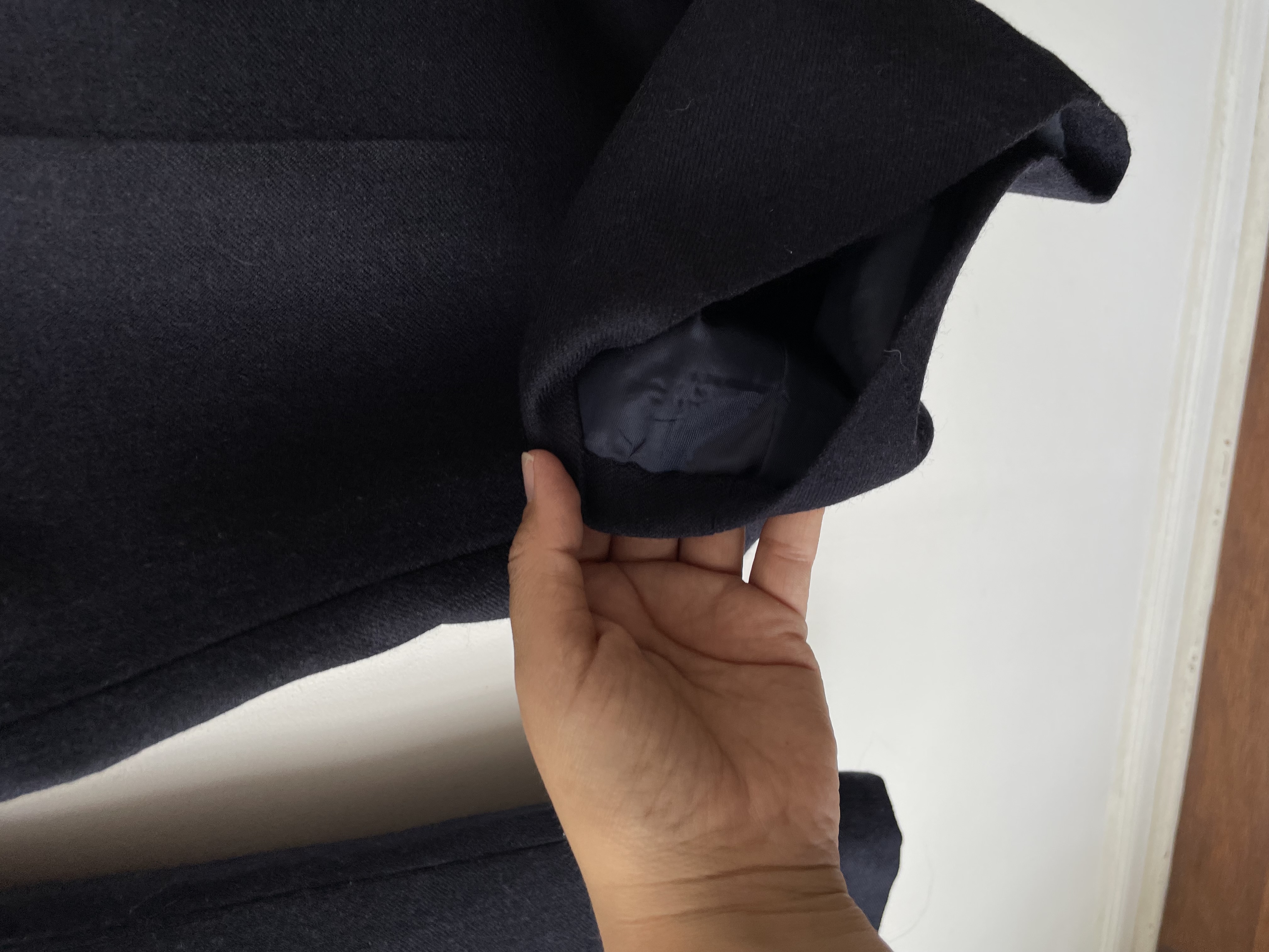 Pantalón lana. Talla: 16 (44) 5