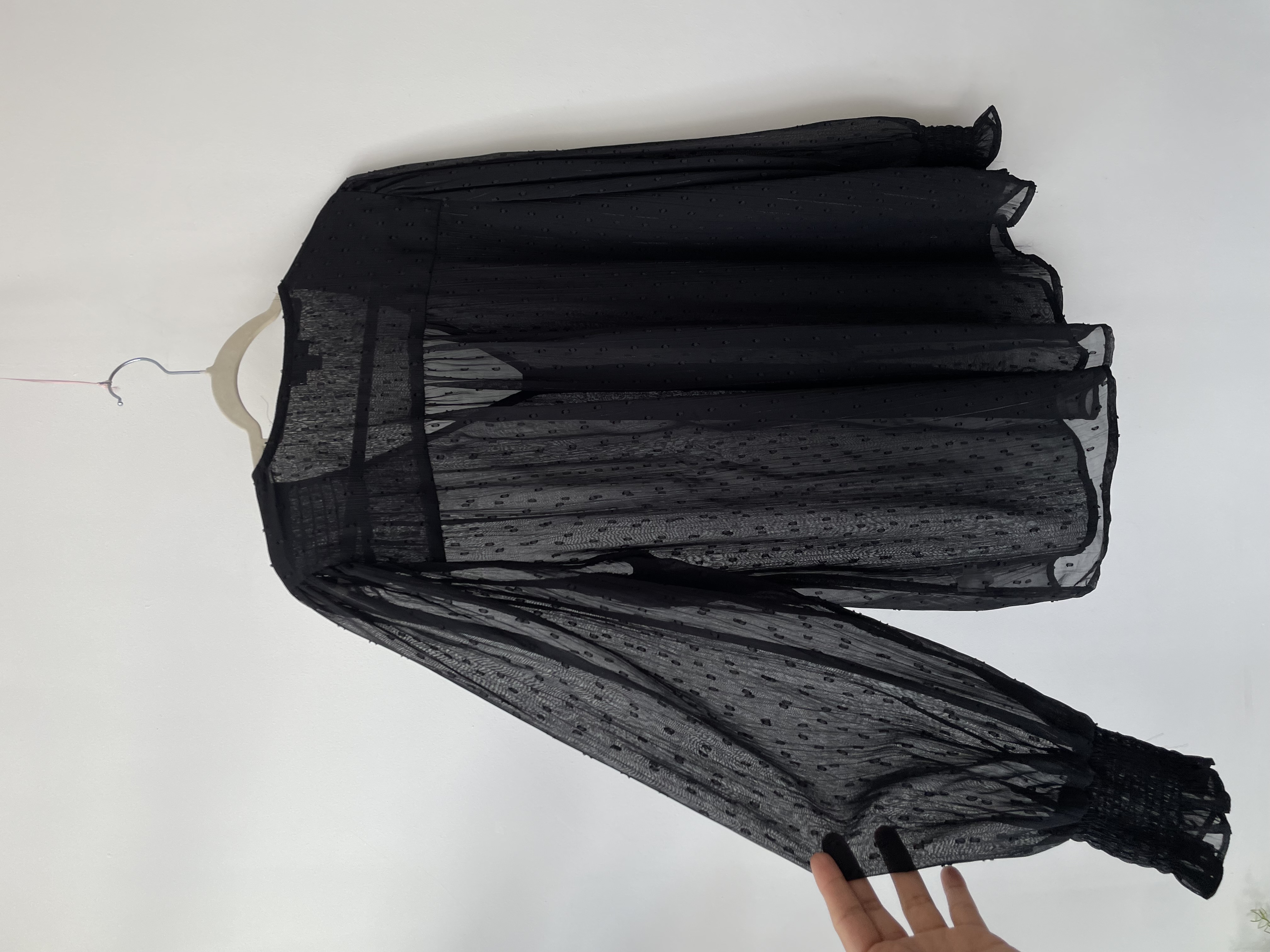 Blusa negra. Talla: XL 6