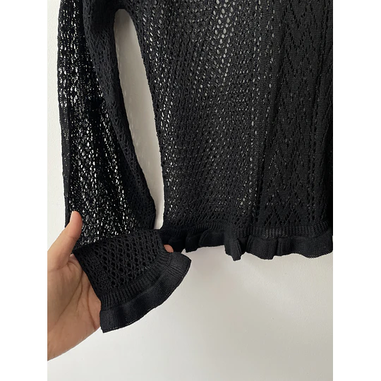 Polera hilo. Talla: M