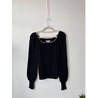 Sweater perlas. Talla: S 1