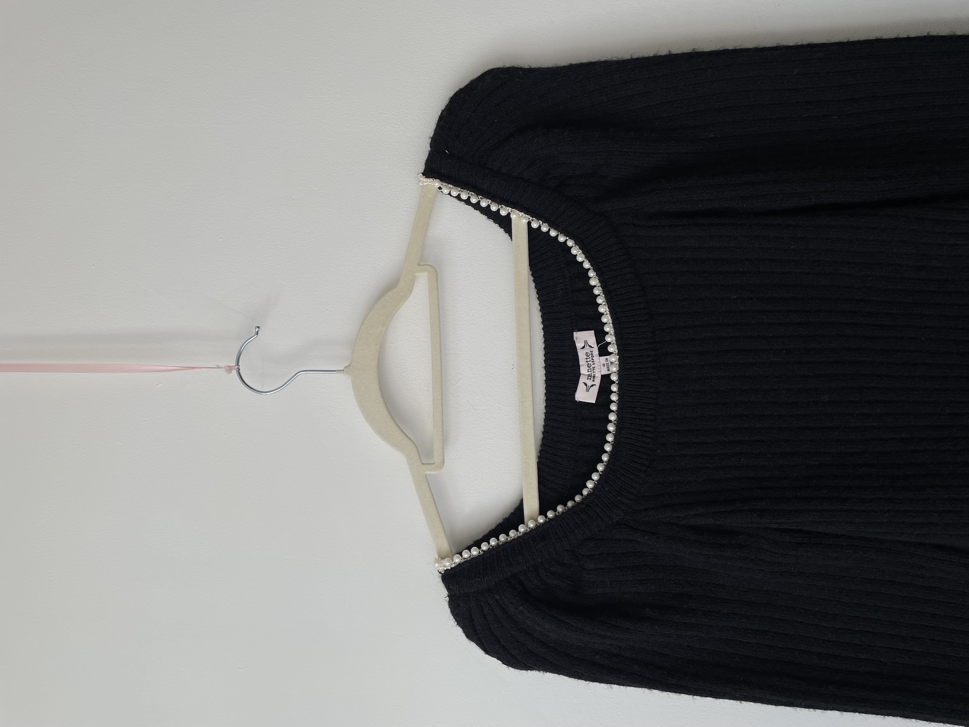 Sweater perlas. Talla: S 2