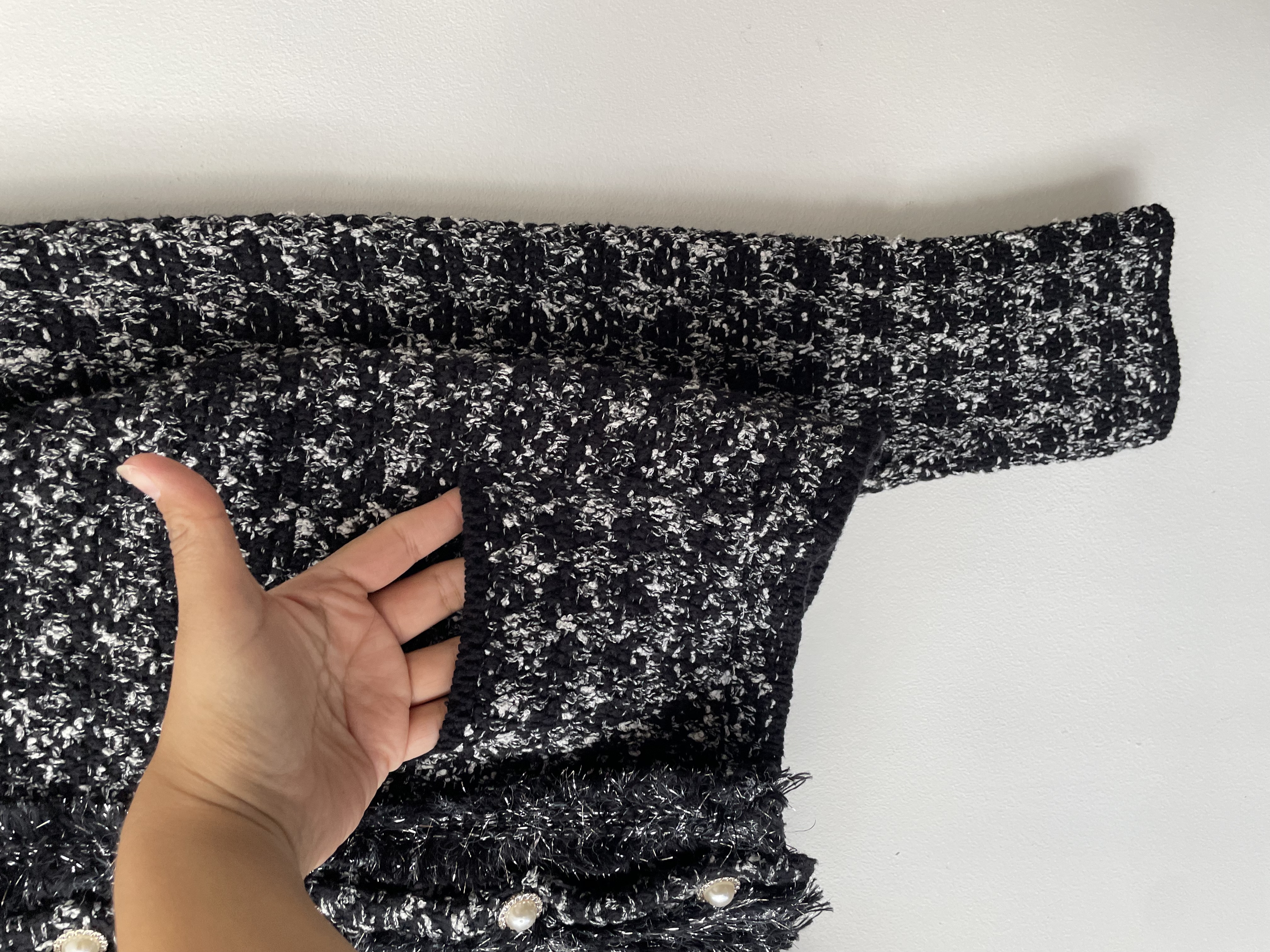 Chaqueta tweed. Talla: m 3