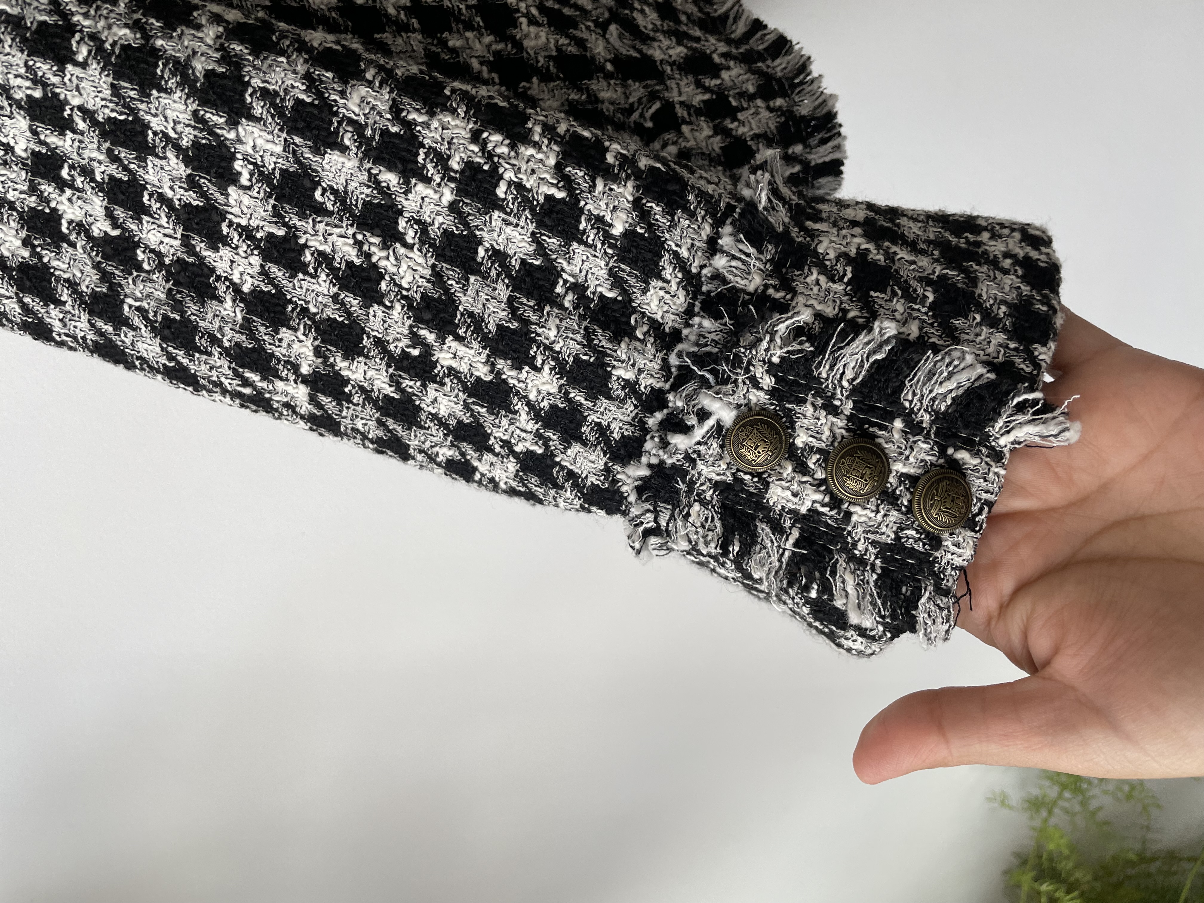 Chaqueta pata de gallo. Talla: XL 5