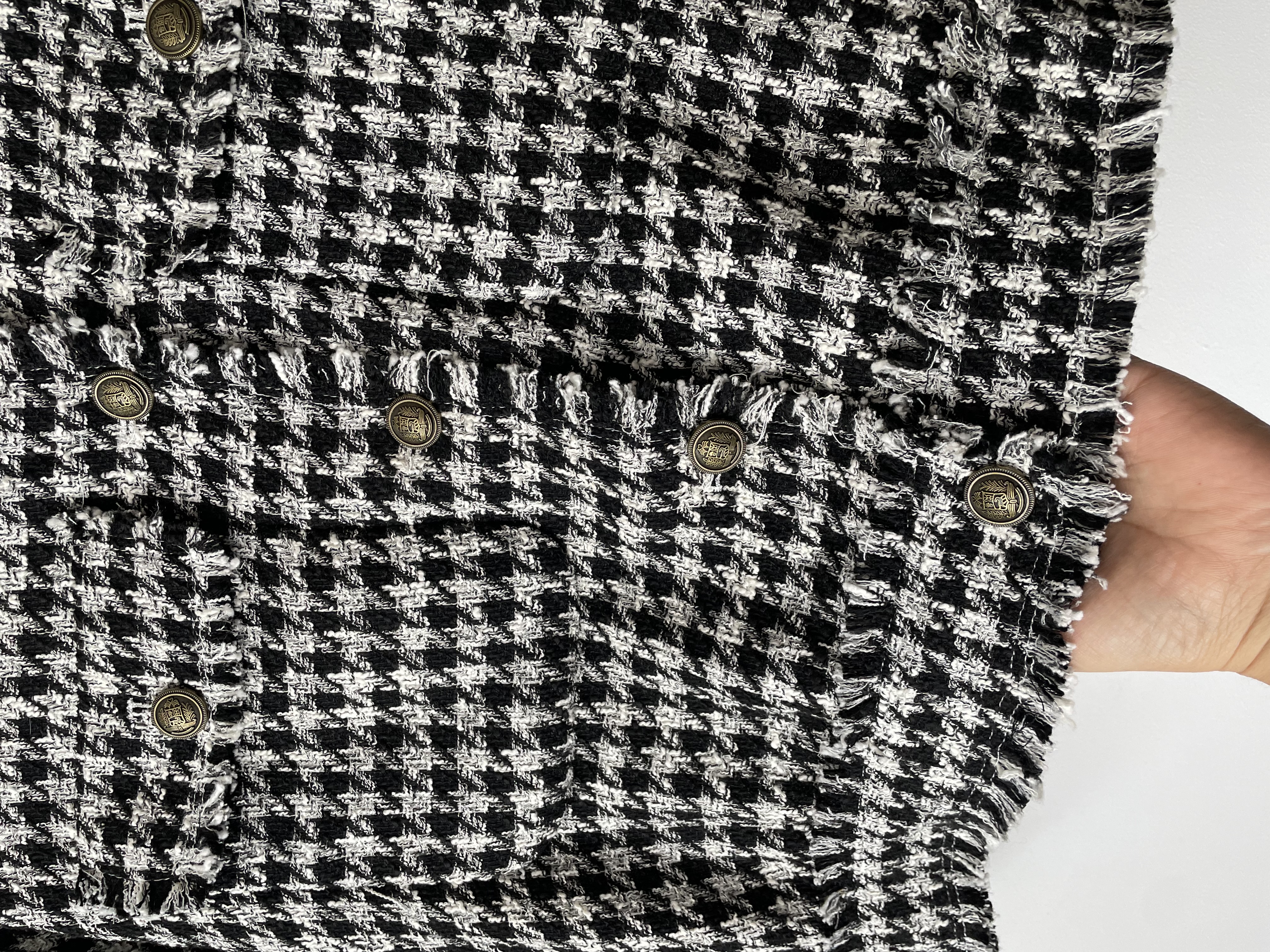 Chaqueta pata de gallo. Talla: XL 3