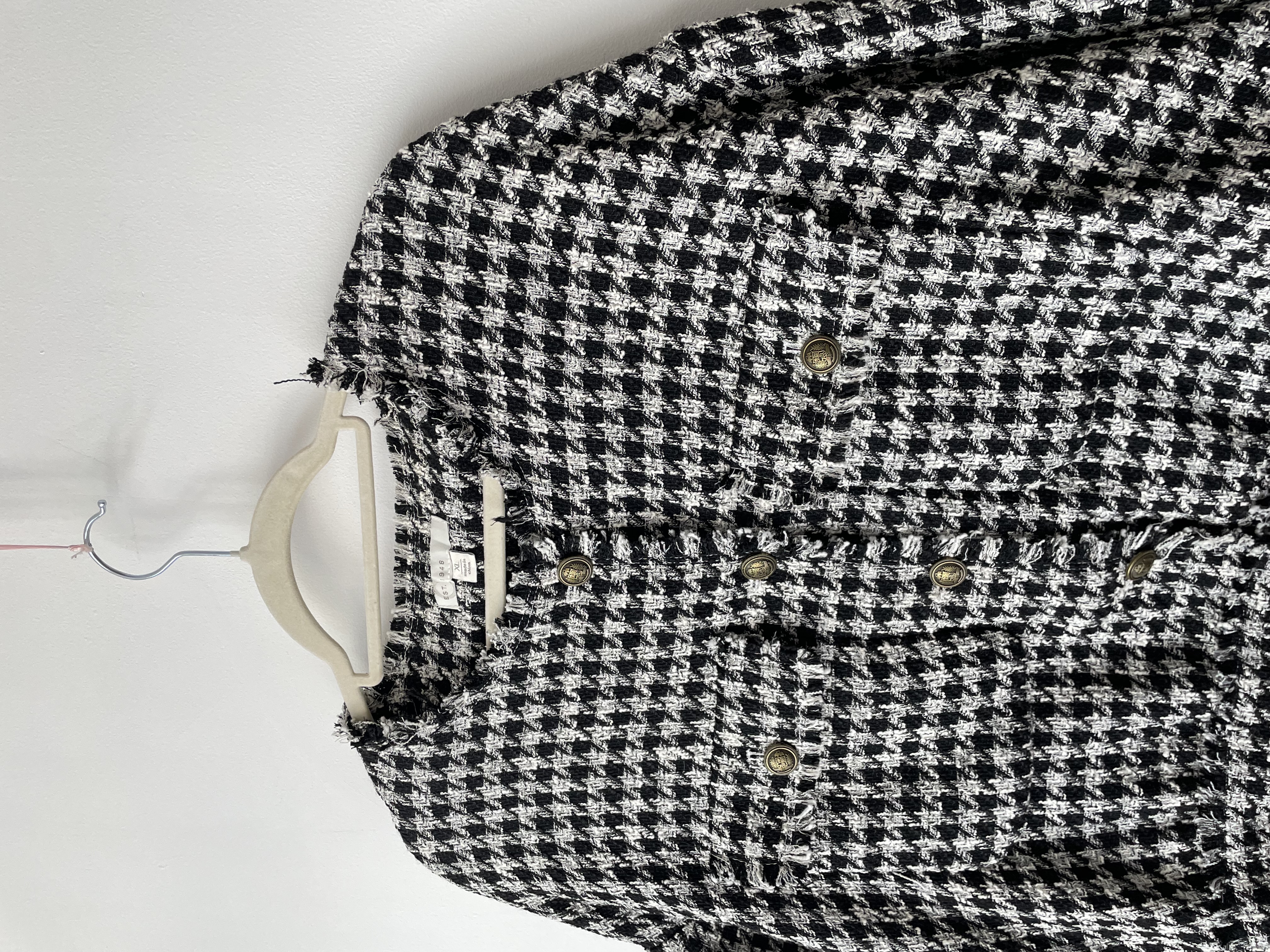 Chaqueta pata de gallo. Talla: XL 2