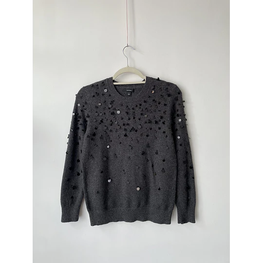 Sweater lentejuelas. Talla: S