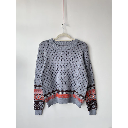 Sweater celeste. Talla: S