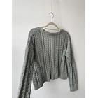 Cardigan calado. Talla: L 3