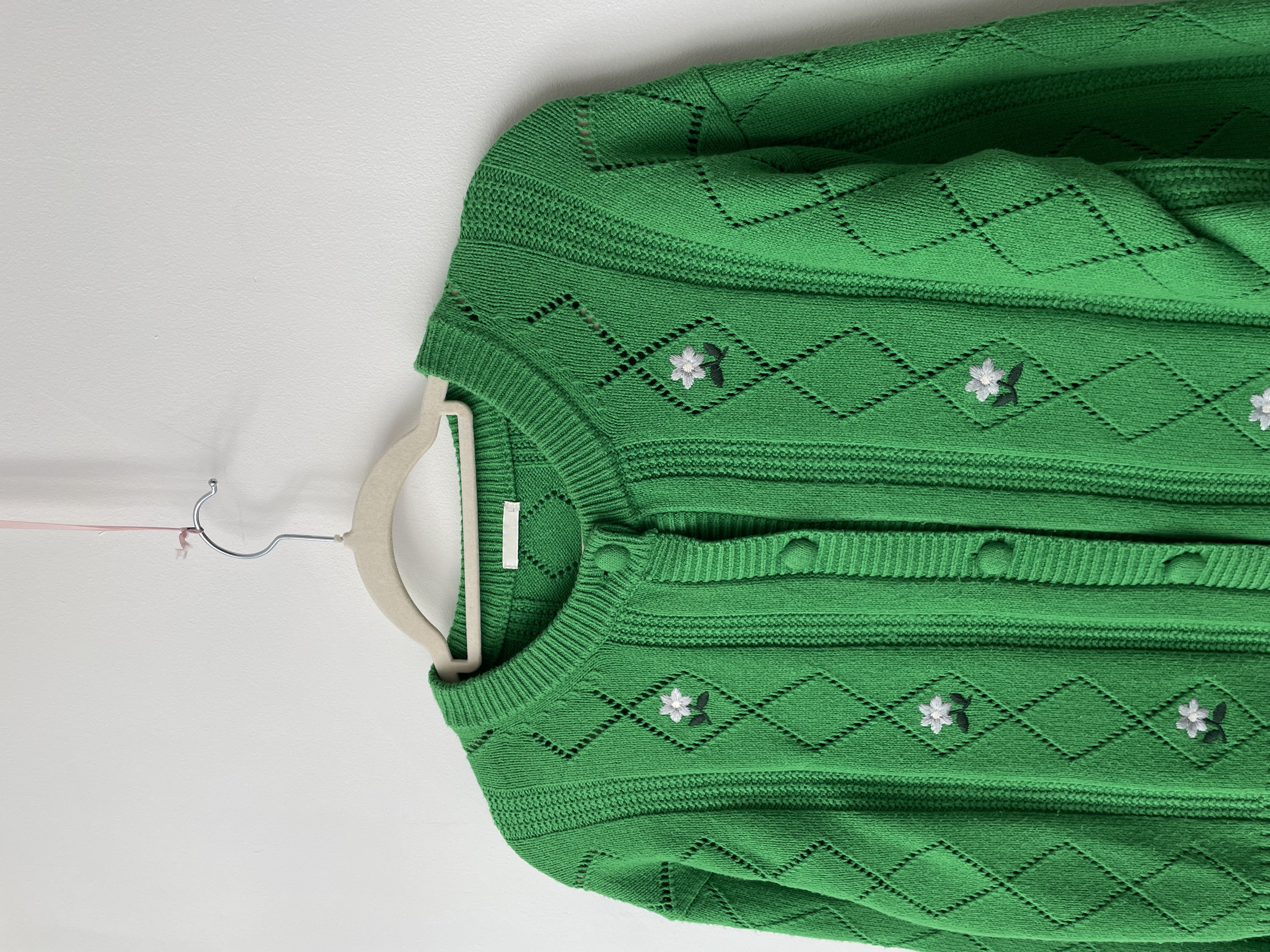 Cardigan verde. Talla: L 2