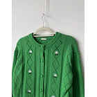 Cardigan verde. Talla: L 2