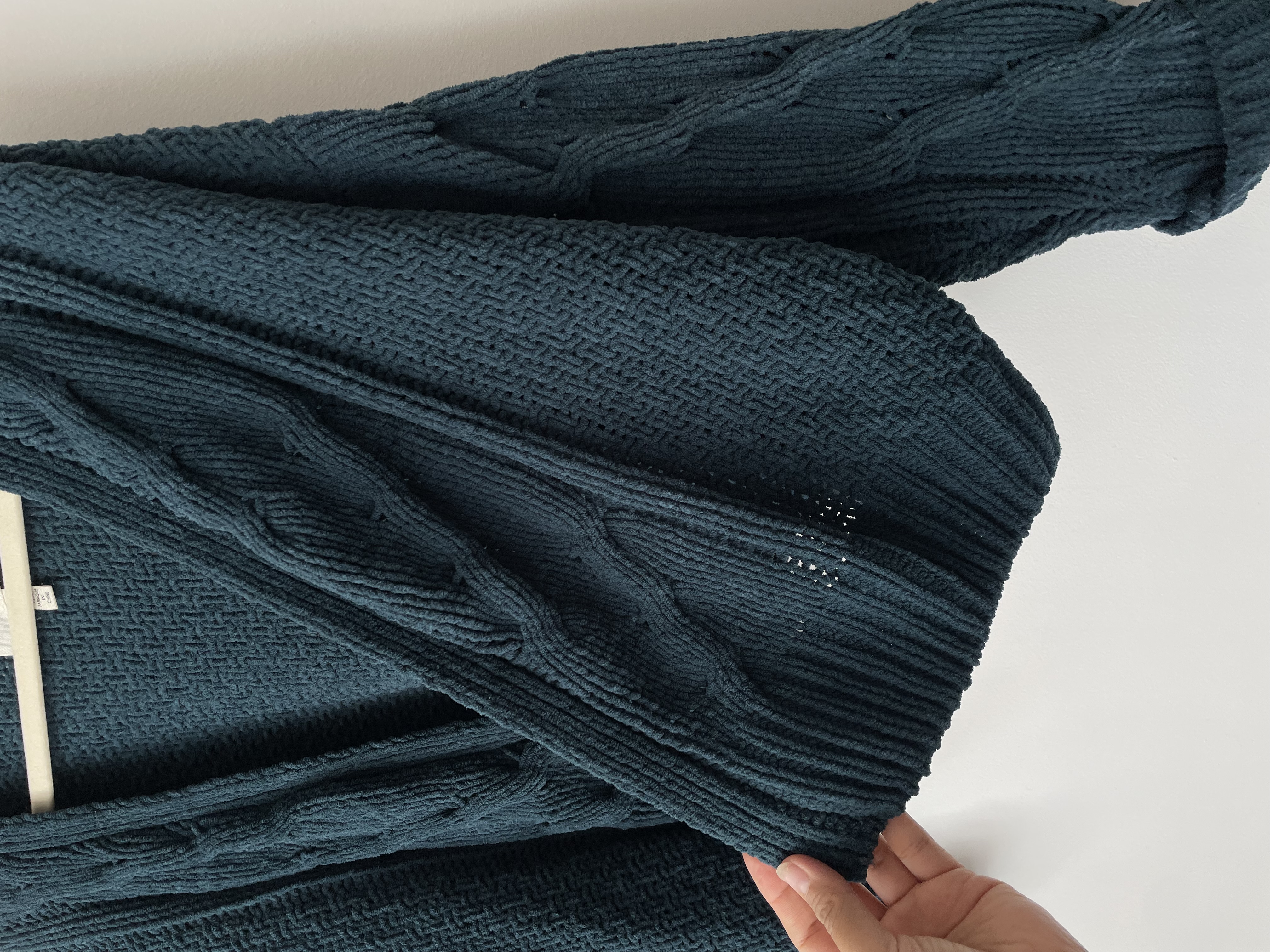 Tapado verde. Talla: M 5