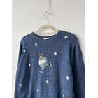 Sweater gato sky. Talla: M 2