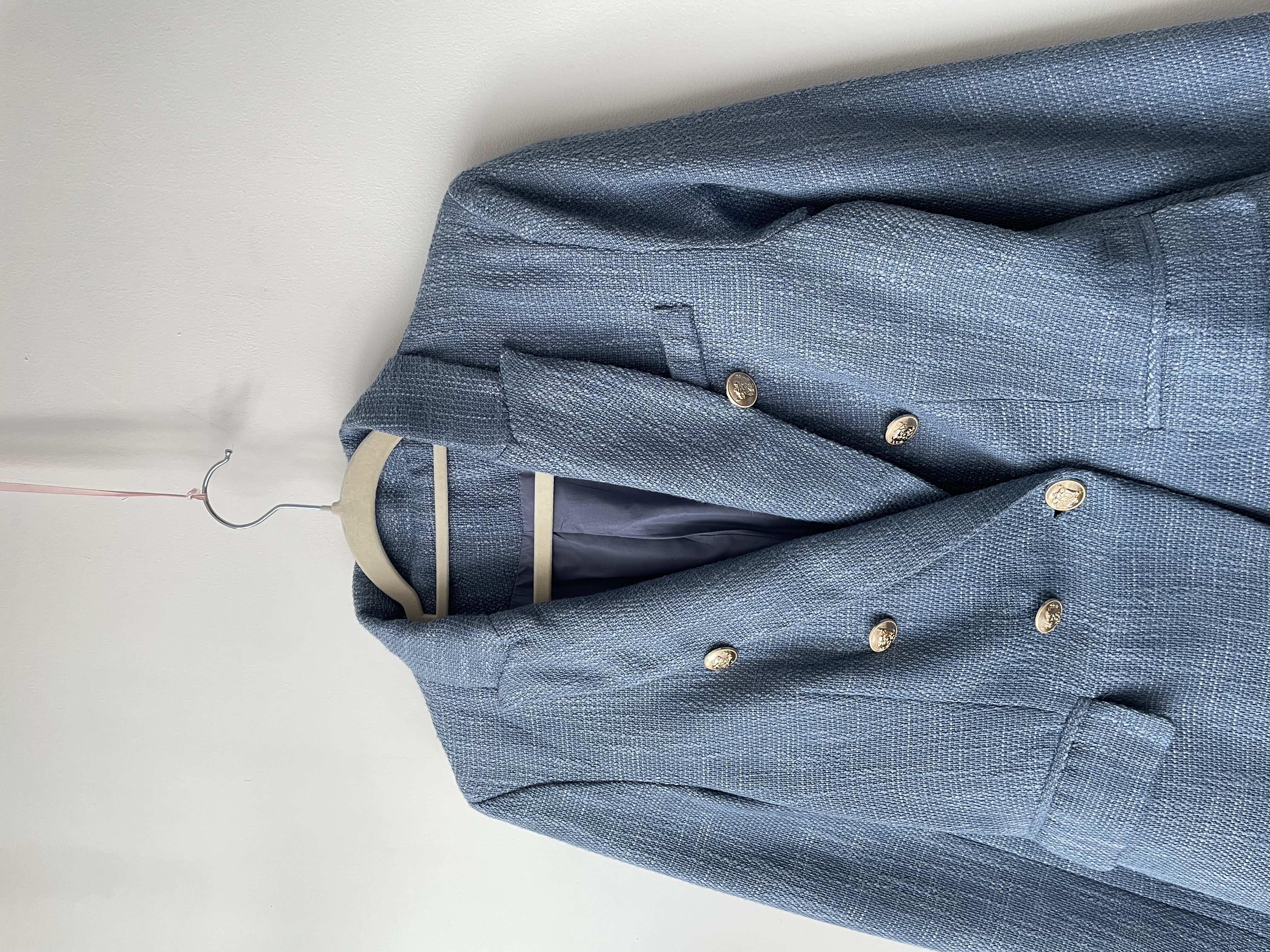 Blazer celeste. Talla: S  4