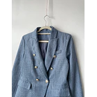 Blazer celeste. Talla: S  4