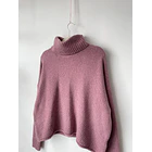 Sweater tortuga malva. Talla: L 2