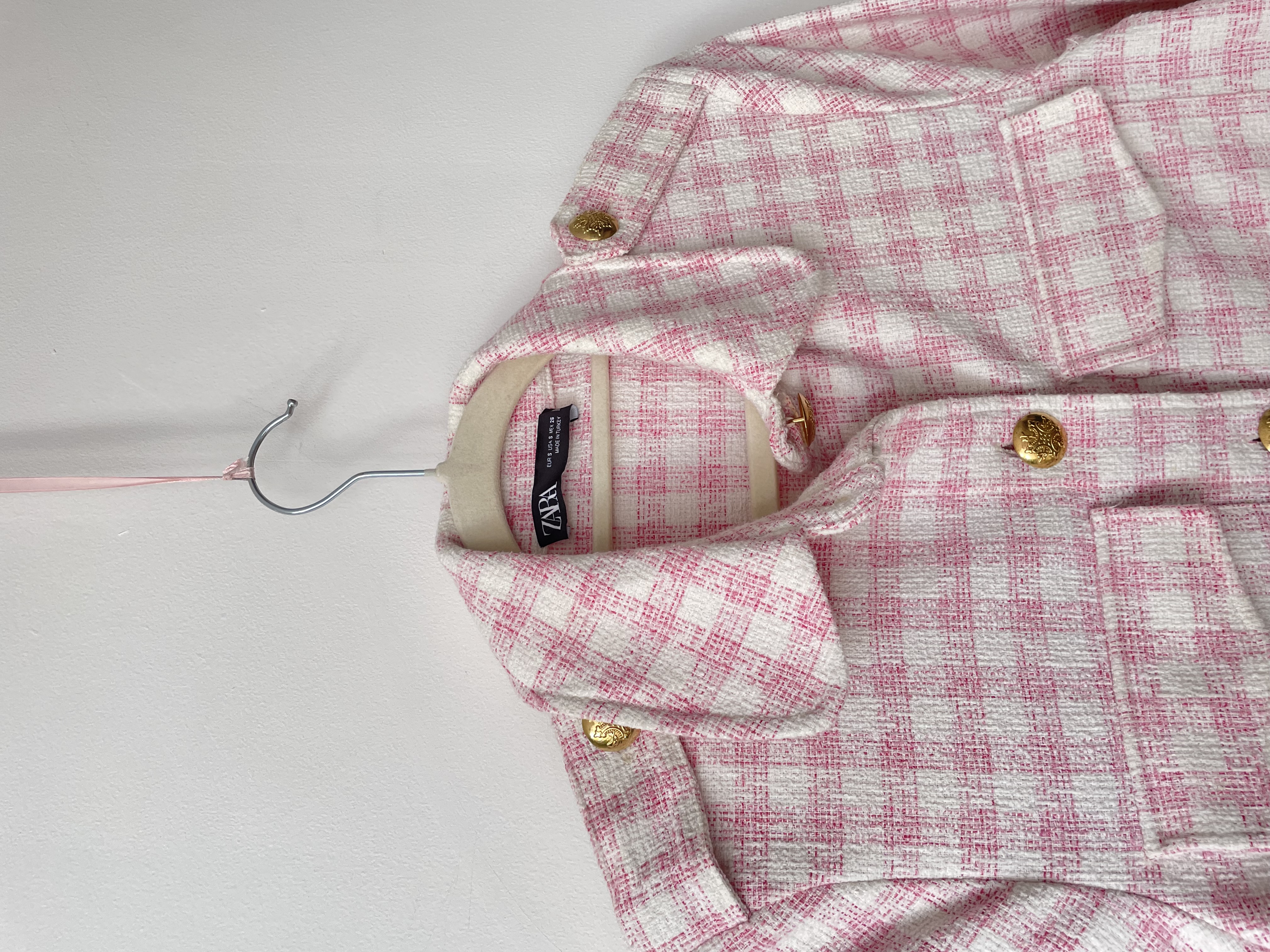 Chaqueta rosa. Talla: S 3